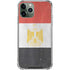 Egyptian Flag Distressed iPhone 12 Pro Max Clear Case
